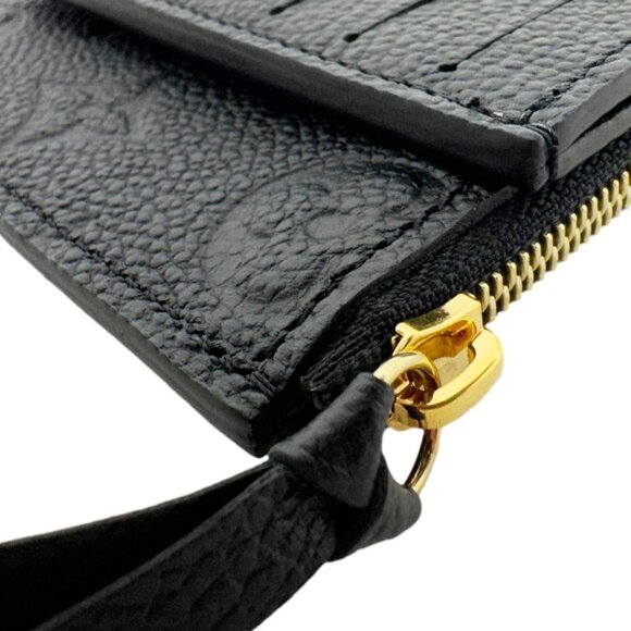 Louis Vuitton  Monogram Empreinte Leather Insert Card Holder Black - Picture 5 of 11